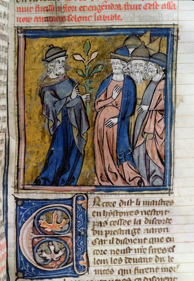 Representation of Jews with Pointed Hats by French School