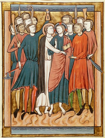 The Kiss of Judas, from Psautier a l