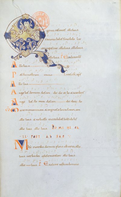 Antiphonary of Saint Denis Abbey by French School