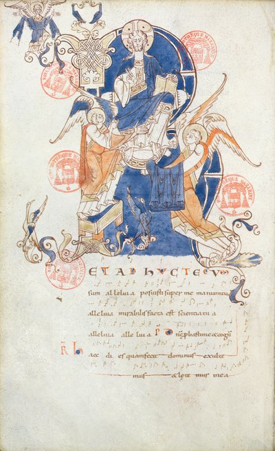 Christ in Glory (from the Antiphonary of Saint-Denis) by French School