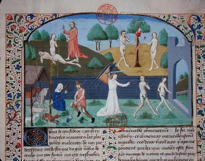 The Creation of Eve, The Temptation and The Expulsion of Adam and Eve, from 