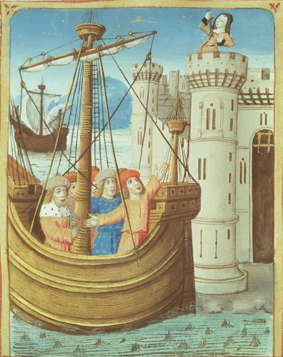 The Departure of Aeneas and Dido