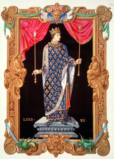 Louis XI (1423-83) by French School