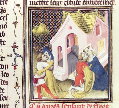 The Bawdy Women, from De Claris Mulieribus, by Giovanni Boccaccio (1313-75) by French School