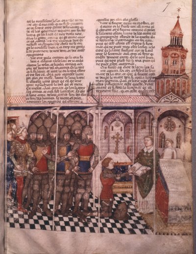 The Quest for the Holy Grail and Arthur