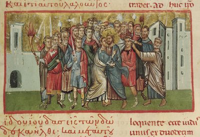 The Kiss of Judas by French School