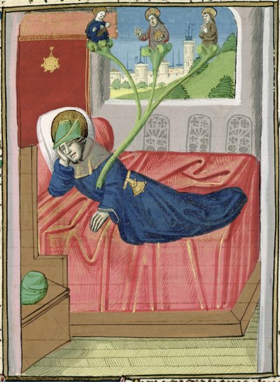 The Tree of Jesse (from the Bible of Jean XXII) by French School