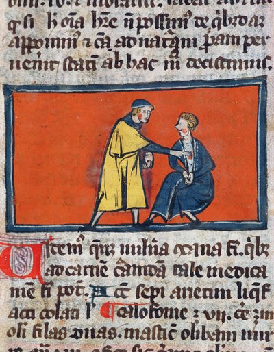 A Doctor Putting Ointment on a Patient
