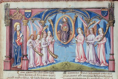 Angels, from the Apocoalypsis S. Joannis by French School