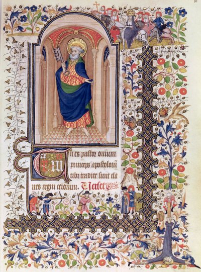 St. Peter, from the Hours of Marguerite d
