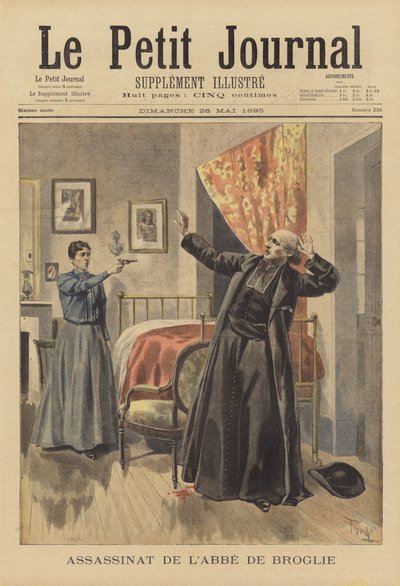 Murder of the Abbe de Broglie by French School
