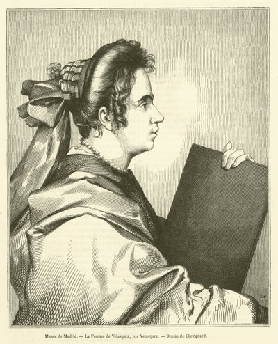 Museum of Madrid, The Wife of Velasquez by French School