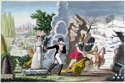 Napoleon I between War and Peace by French School