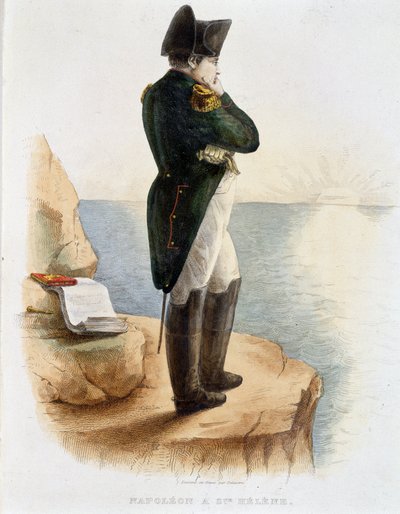 Napoleon at Saint Helena - in 