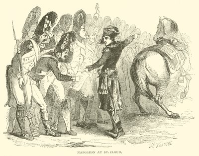 Napoleon at St Cloud by French School