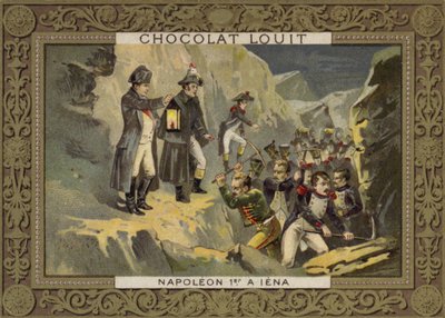 Napoleon at the Battle of Jena, 1806 by French School