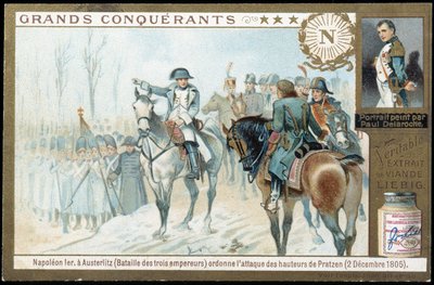 Napoleon in Austerlitz Orders Attack on the Pratzen Heights (December 2) by French School