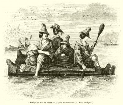 Navigation on the Balsas by French School