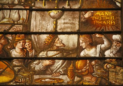 Nebuchadnezzar and the Writing on the Wall by French School
