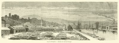 Newport (engraving) by French School