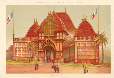 Nica, Exposition Universelle 1889, Paris by French School