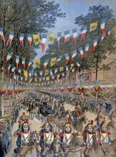 Nicholas Romanov in Nice by French School