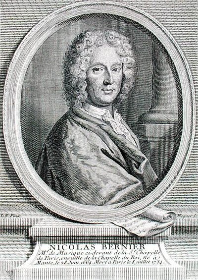 Nicolas Bernier (1665-1734) engraved by Etienne Fiquet (1719-94) by French School
