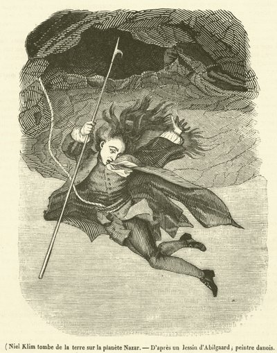 Niel Klim Falls from Earth to the Planet Nazar by French School