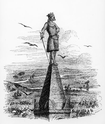 Nominoe, first duke of Brittany, illustration from La Bretagne Ancienne et Moderne by Pitre Chevalier, c.1840 by French School