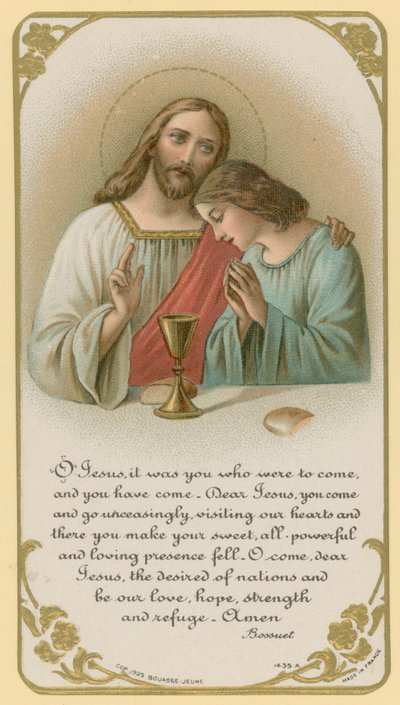 O Jesus, it was you who were to come and you have come by French School