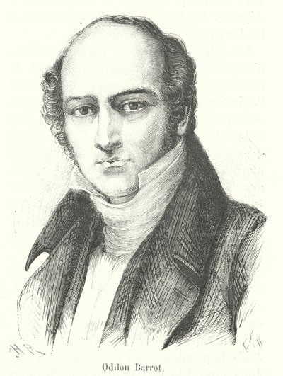Odilon Barrot (engraving) by French School