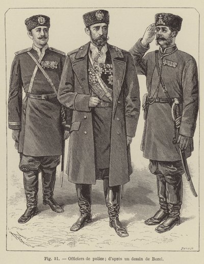 Police Officers by French School