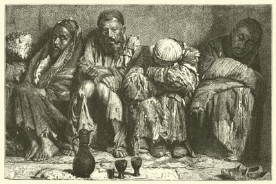 Opium addicts by French School