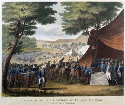 Pacification of the Vendée, the First Floral, Year 3 of the Republic by French School