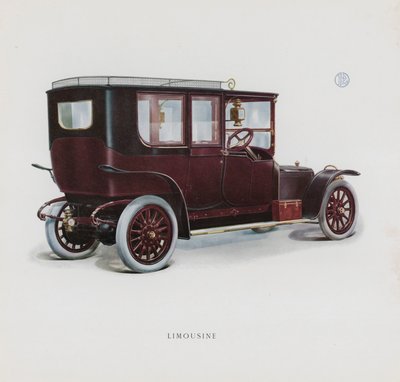 Page from Panhard & Levassor catalogue by French School