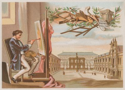 Painter and the École des Beaux-Arts, Paris by French School