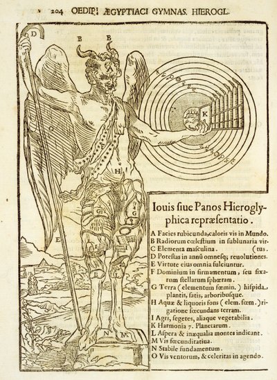 Pan, the Universal God, and the Elements He Represents by French School