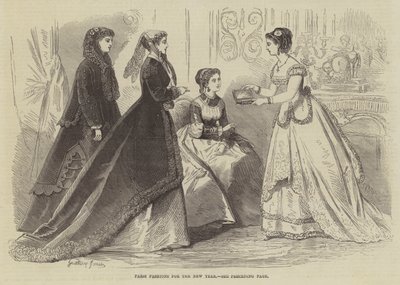 Paris Fashions for the New Year by French School