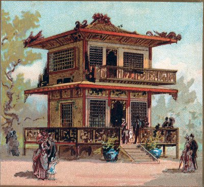 Paris. Universal Exhibition of 1889: The Japan Pavilion by French School