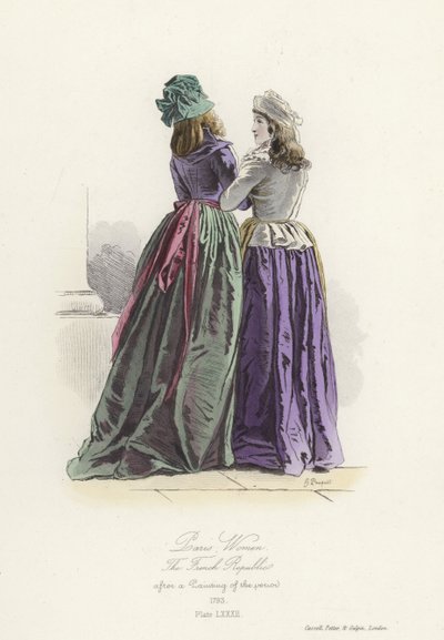 Paris Women, Time of the French Revolution by French School