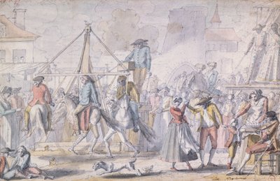 Parisian Pleasure Ground, known as Les Porcherons by French School