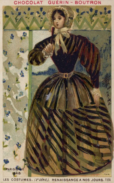 Parisian Fashion, 1848 by French School