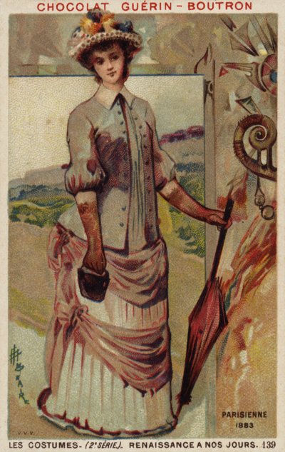 Parisian Fashion, 1883 by French School