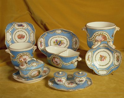 Part of the Sevres Melbourne Service, 1770-71 by French School