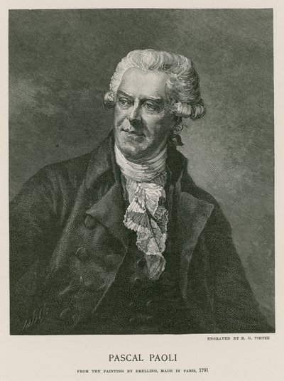 Pascal Paoli by French School