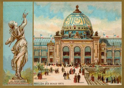 Pavilion of Fine Arts, Exposition Universelle, Paris by French School
