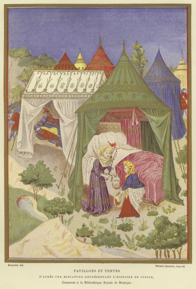 Pavilions and Tents by French School