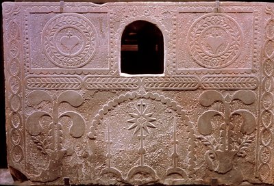 Peasant fireplace plate by French School