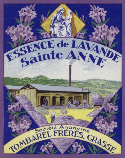 Perfume Label, Essence de Lavande by French School