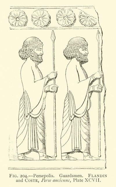 Persepolis, Guardsmen by French School